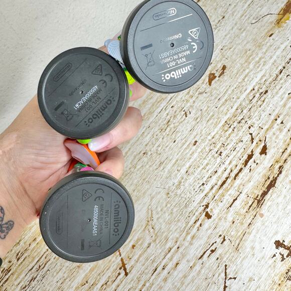 Nintendo Amiibo Splatoon Bundle Inkling Squid, Orange Girl, Blue Boy - Picture 3 of 4